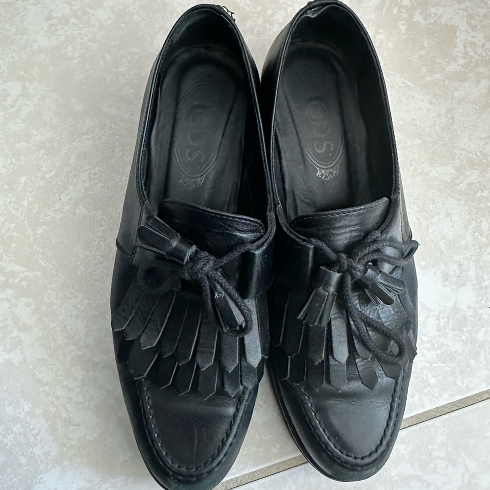 Tods loafers size 38